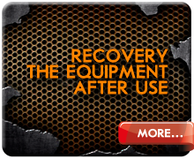 Recovery food equipment after use