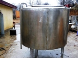 Butterheater 700 liter closed type with heating jacket